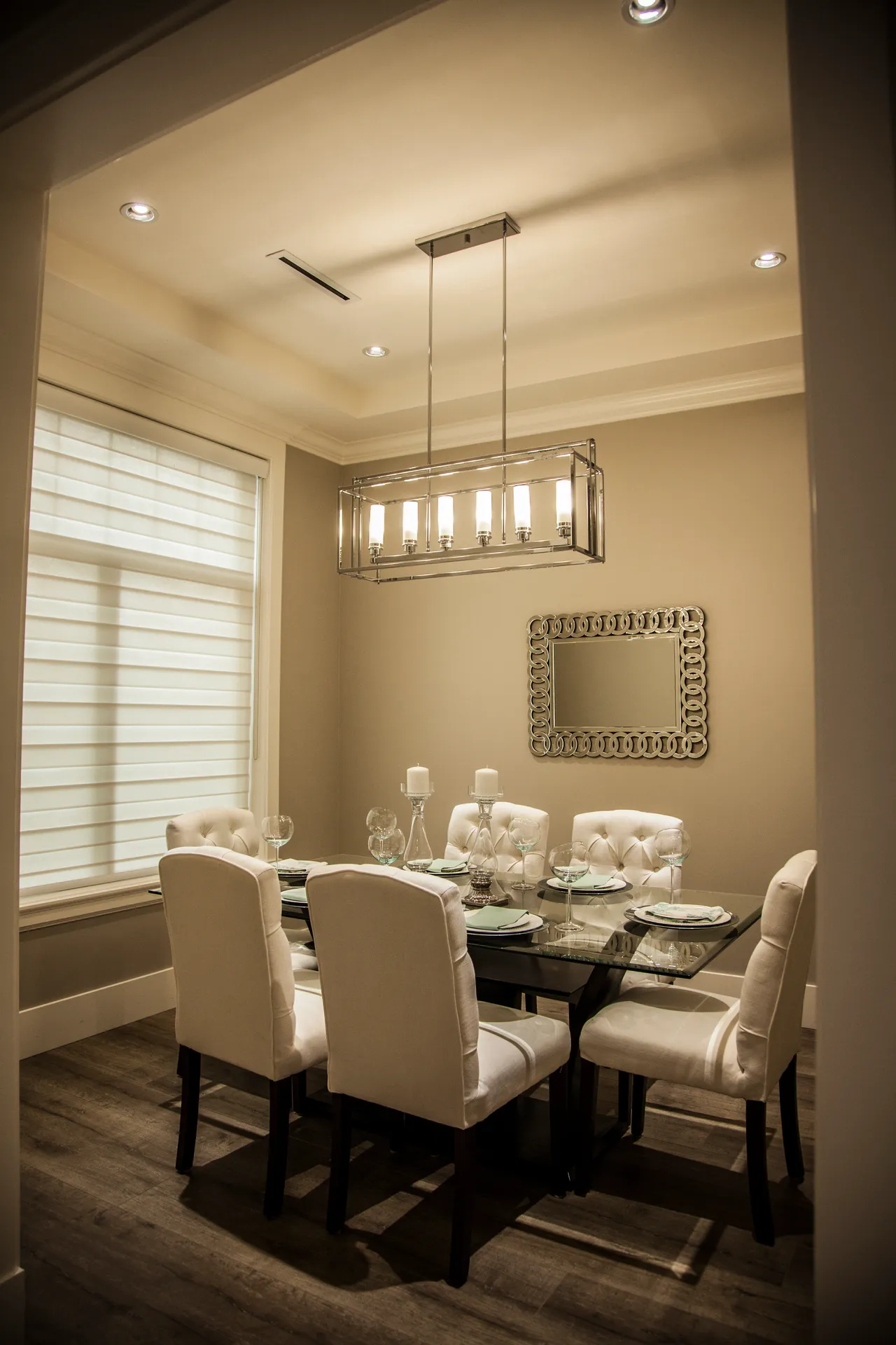 Maple Ridge custom home, open living and kitchen, view 8