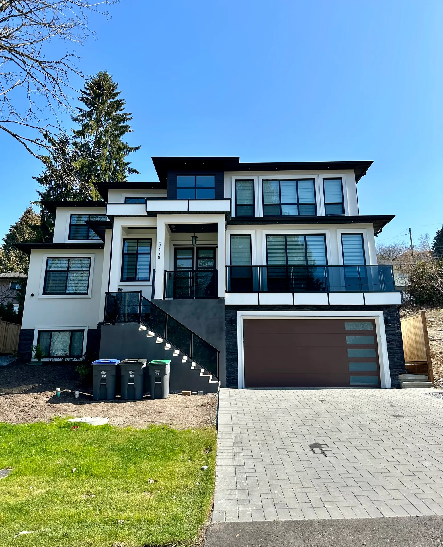 Completed Surrey custom estate, an infill redevelopment by Major Homes